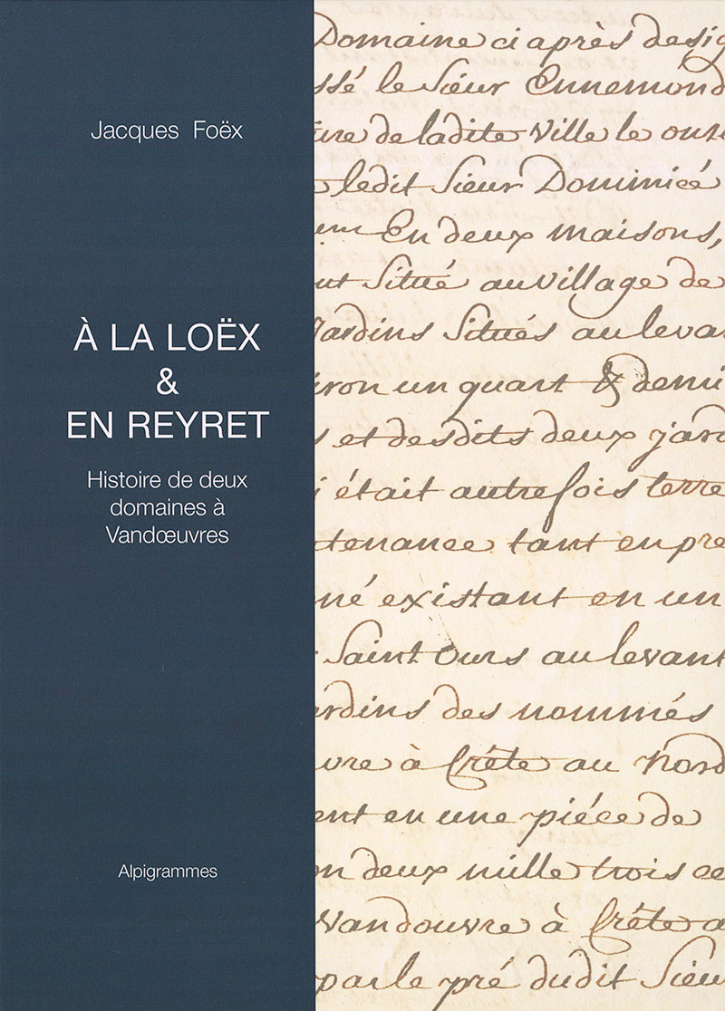 Couverture de À la Loëx & En Reyret